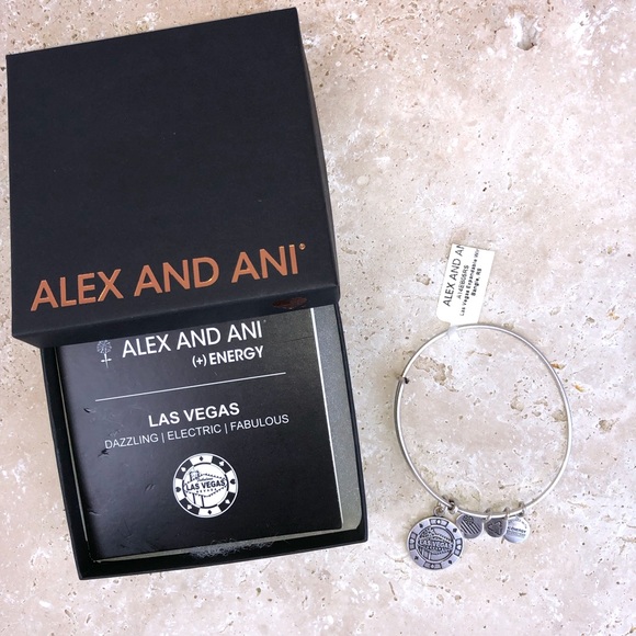 Alex and Ani Jewelry - NWT Alex and Ani Las Vegas bangle bracelet